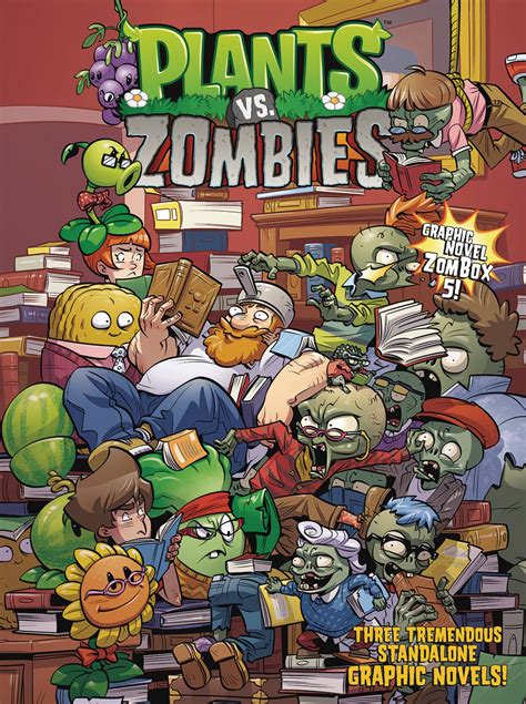 plants versus zombies comic books